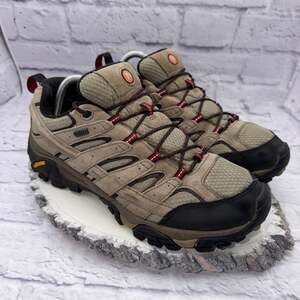 Merrell Moab 2 Waterproof Men’s Size 10 Bark Brown Hiking Trail Shoes Vibram